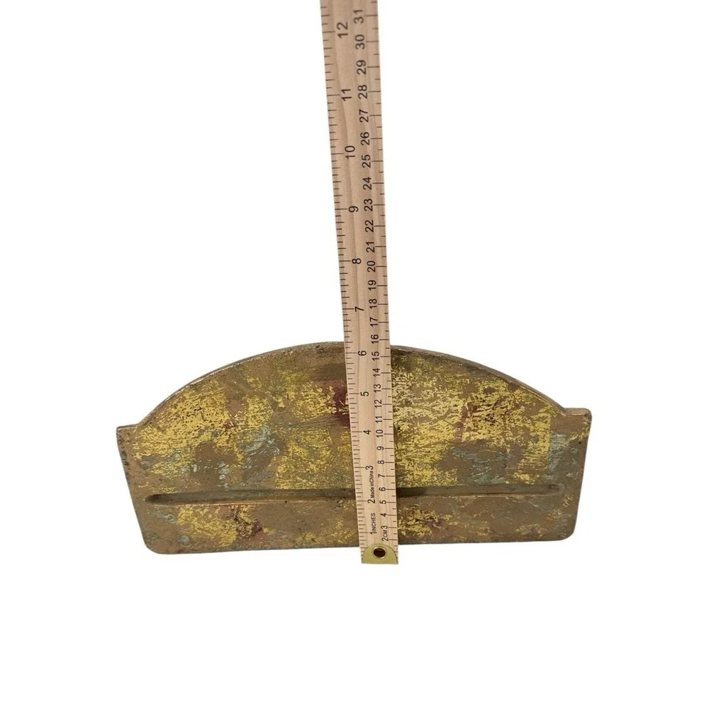 Vintage Sconce Gold Gilt Grape Corbel Shelf Tuscan Regency 11